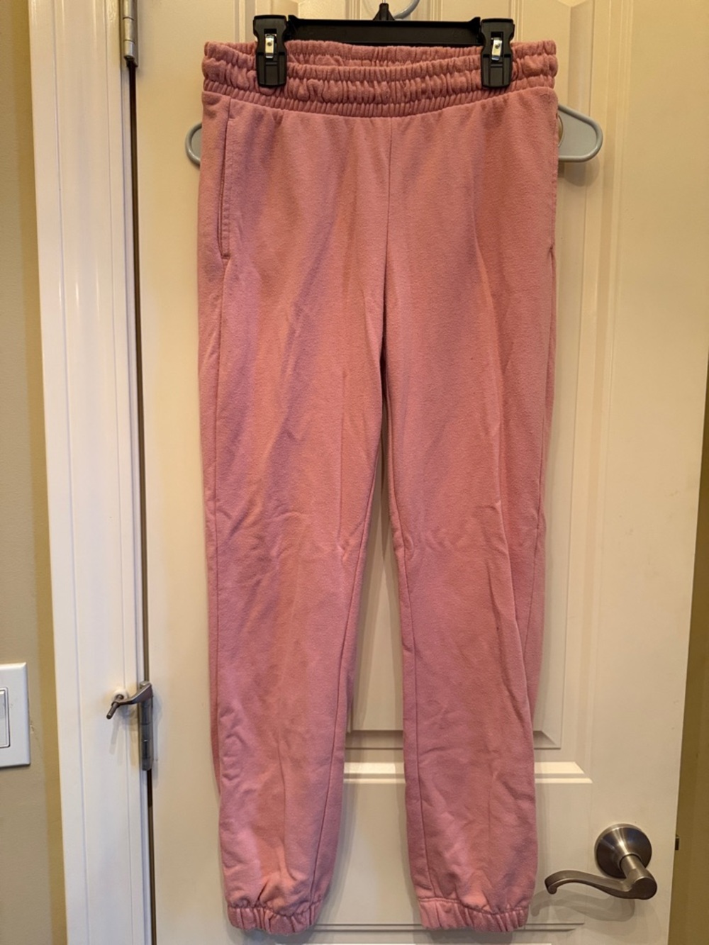 Old Navy Dusty Pink Fleece Joggers for Kids